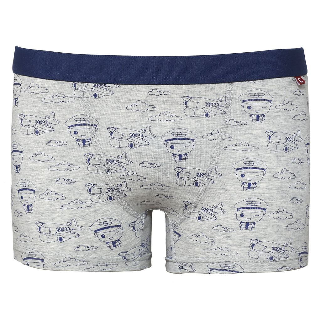 2er-Pack Boxershorts für Jungen, Pilot/Pirat Boxershorts