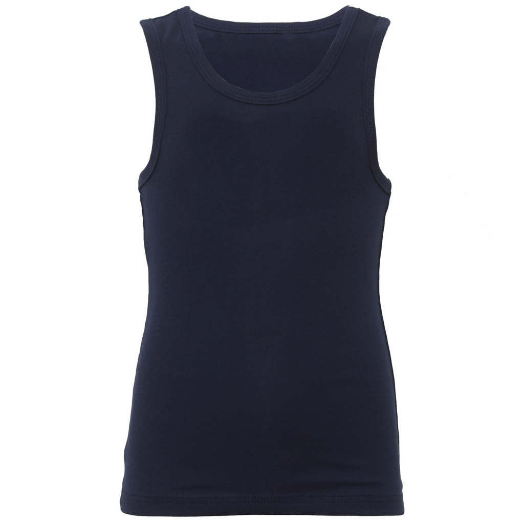 2er-Pack Unterhemden für Jungen, Blau Unterhemd/-shirt