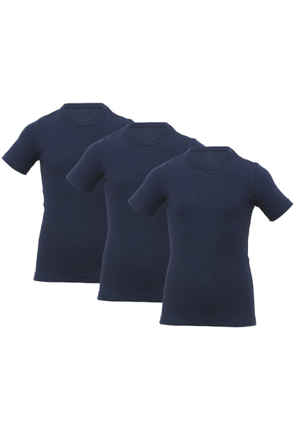 3er-Pack Unterhemden für Kinder, Blau Unterhemd/-shirt